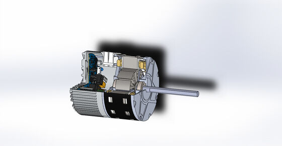 48 Frame ECM Motor For Fan and Blower - 550W 300-1200RPM 220-240V 50/60HZ