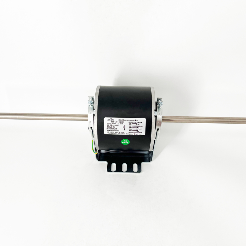 Fan Coil Unit Motor with 123mm Frame 24 Months Warranty and 40℃ Max Ambient Temperature for Air Conditioner